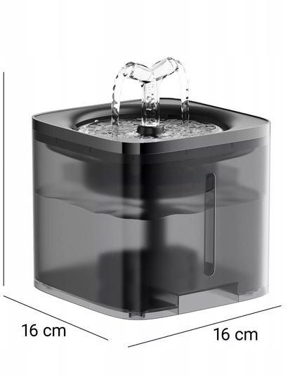 Automatinė girdykla katėms ir šunims su fontanu, jutikliu ir filtru