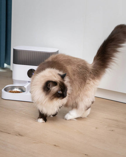 Automatinė šėrykla KittyTech MeowMeal Duo, Wi-Fi Tuya, dviguba