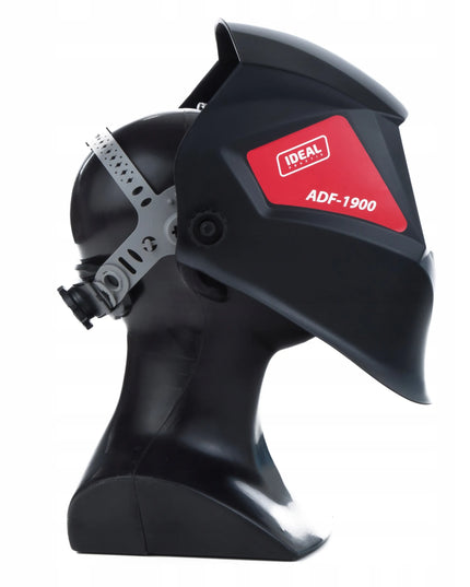 Automatinė suvirintojo kaukė Ideal ADF-1900 BLACK MIG MMA TIG ŠLIFAVIMAS