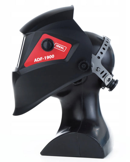 Automatinė suvirintojo kaukė Ideal ADF-1900 BLACK MIG MMA TIG ŠLIFAVIMAS