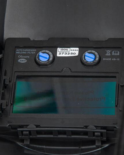 Automatinė suvirintojo kaukė Ideal ADF-1900 BLACK MIG MMA TIG ŠLIFAVIMAS