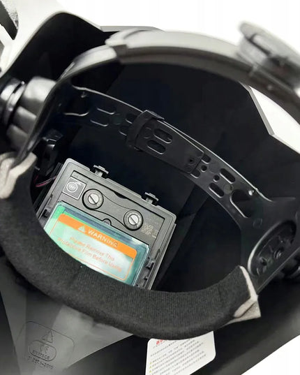 Automatinė suvirintojo kaukė Ideal ADF-1900 BLACK MIG MMA TIG ŠLIFAVIMAS