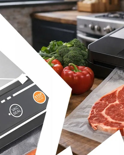 Automatinė vakuuminė maisto pakavimo mašina RETOO, 110W + plėvelė ir priedai