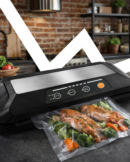 Automatinė vakuuminė maisto pakavimo mašina RETOO, 110W + plėvelė ir priedai