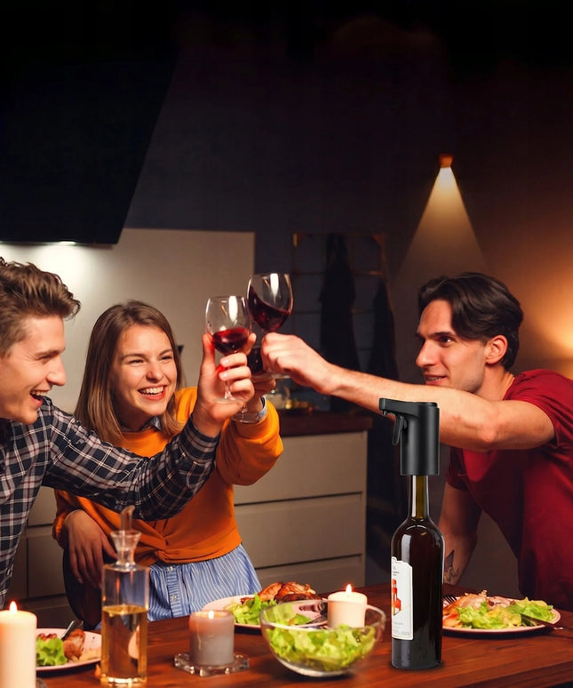 Automatinis alkoholio dozatorius, pilstyklė vynui, viskiui, degtinei