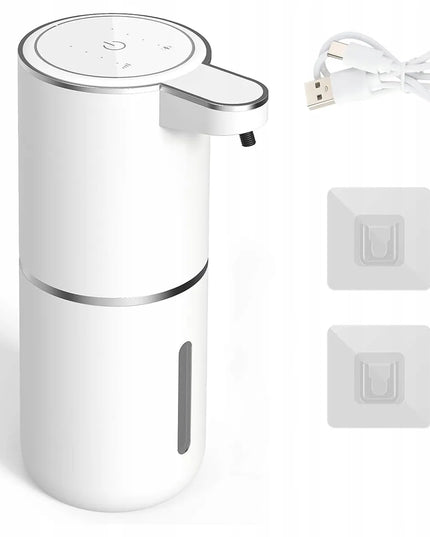 Automatinis bekontaktis muilo, skysto muilo, gelio ir šampūno dozatorius 380 ml