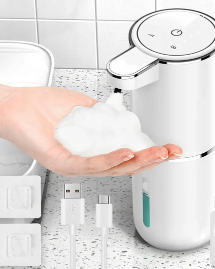 Automatinis bekontaktis putų muilo dozatorius, sieninis, USB
