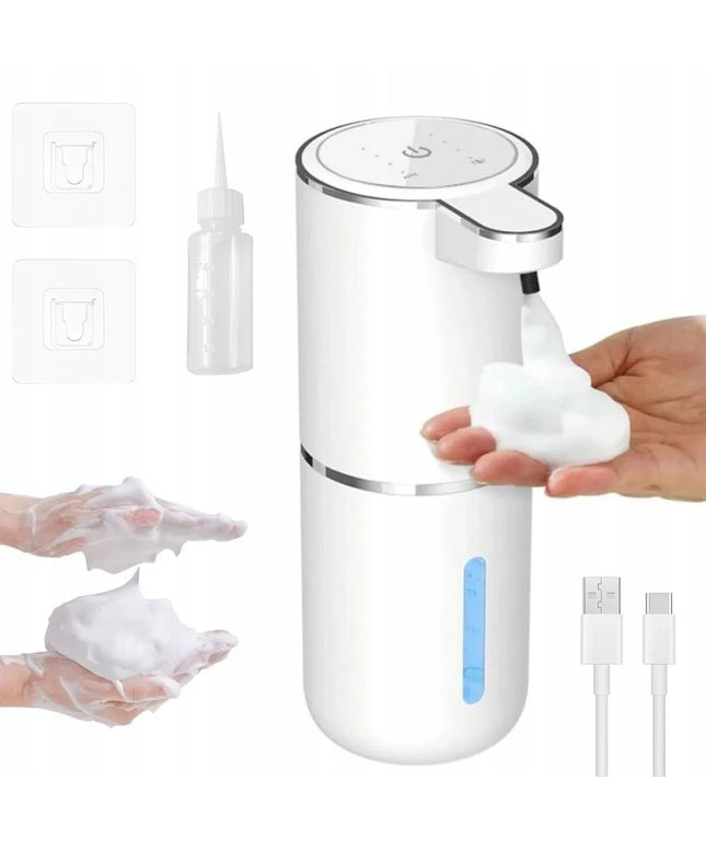 Automatinis bekontaktis putų muilo dozatorius, sieninis, USB