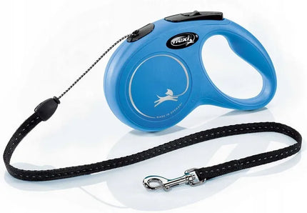 Automatinis Flexi Classic S šuns pavadėlis, mėlynas, 5 m, iki 12 kg