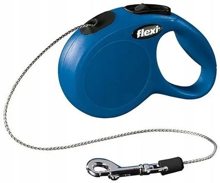 Automatinis Flexi Classic S šuns pavadėlis, mėlynas, 5 m, iki 12 kg