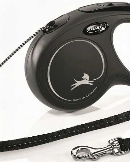 Automatinis „Flexi“ šunų pavadėlis su virvele, 5 m, su stabdžiu, iki 12 kg