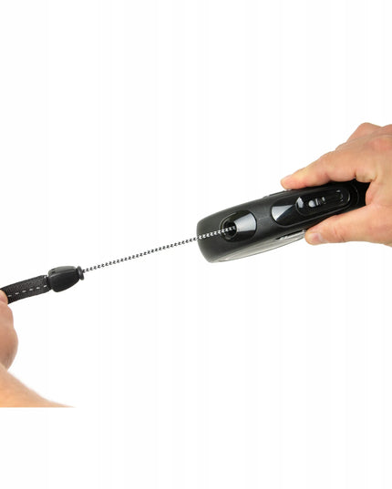 Automatinis „Flexi“ šunų pavadėlis su virvele, 5 m, su stabdžiu, iki 12 kg