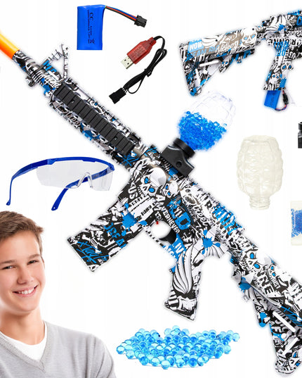 Automatinis Gel Gun Blasteris su Vandens Kamuoliukais ir Pilnu Rinkiniu 14+