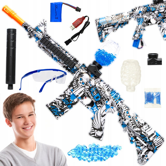Automatinis Gel Gun Blasteris su Vandens Kamuoliukais ir Pilnu Rinkiniu 14+