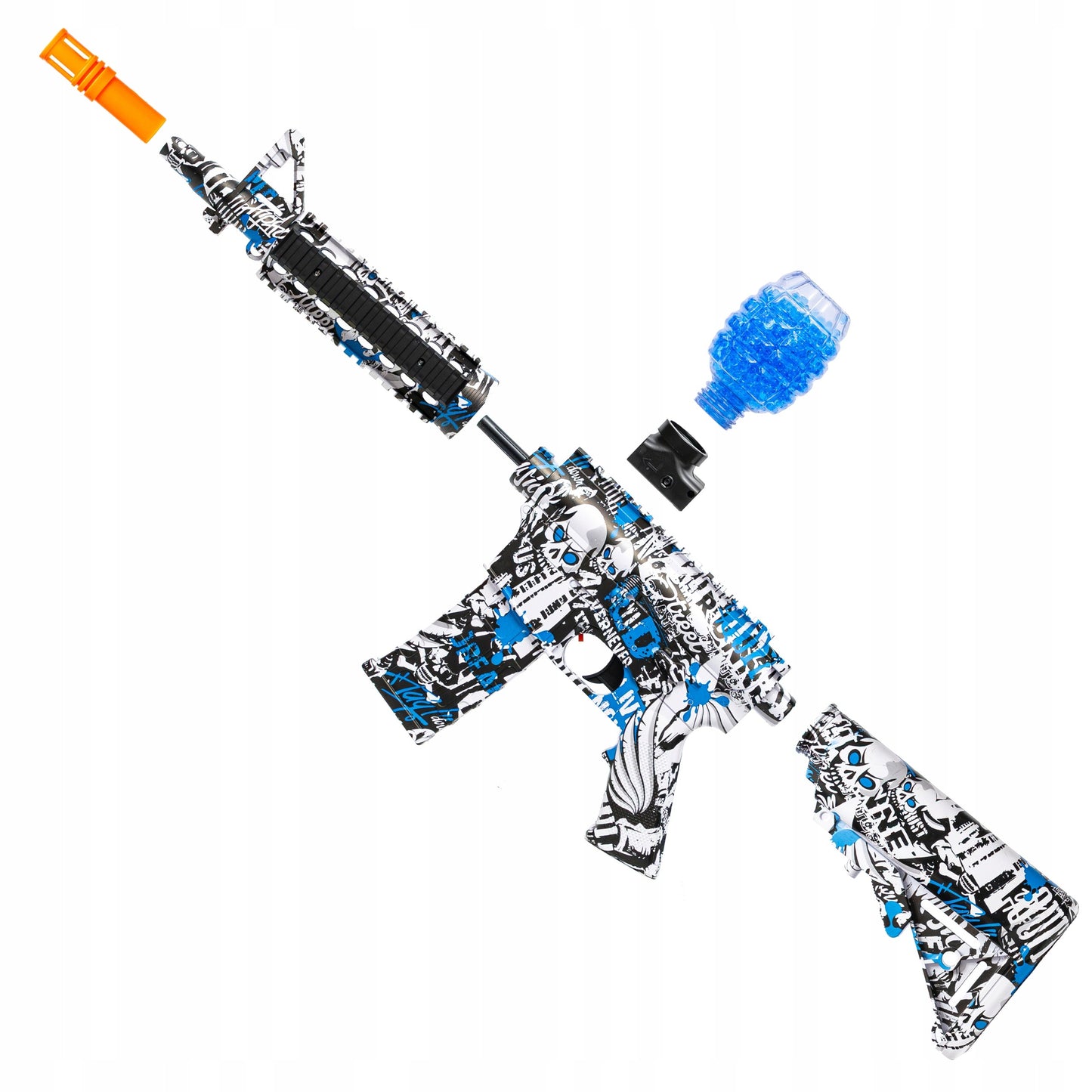 Automatinis Gel Gun Blasteris su Vandens Kamuoliukais ir Pilnu Rinkiniu 14+