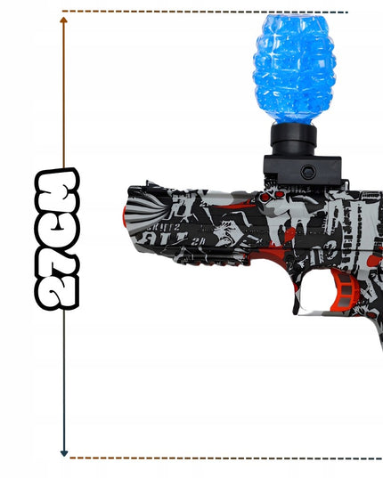 Automatinis Gel Gun Deagle CS su Vandens Kamuoliukais ir Pilnu Rinkiniu 14+