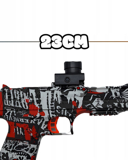 Automatinis Gel Gun Deagle CS su Vandens Kamuoliukais ir Pilnu Rinkiniu 14+