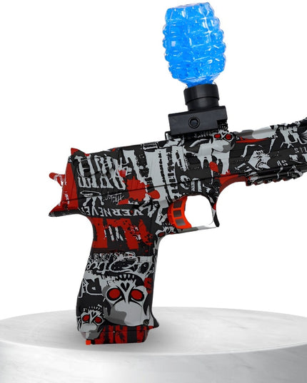Automatinis Gel Gun Deagle CS su Vandens Kamuoliukais ir Pilnu Rinkiniu 14+