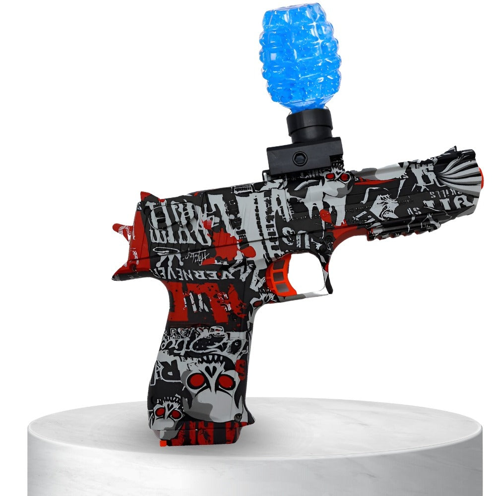 Automatinis Gel Gun Deagle CS su Vandens Kamuoliukais ir Pilnu Rinkiniu 14+