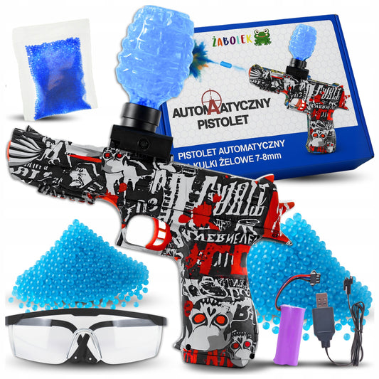 Automatinis Gel Gun Deagle CS su Vandens Kamuoliukais ir Pilnu Rinkiniu 14+