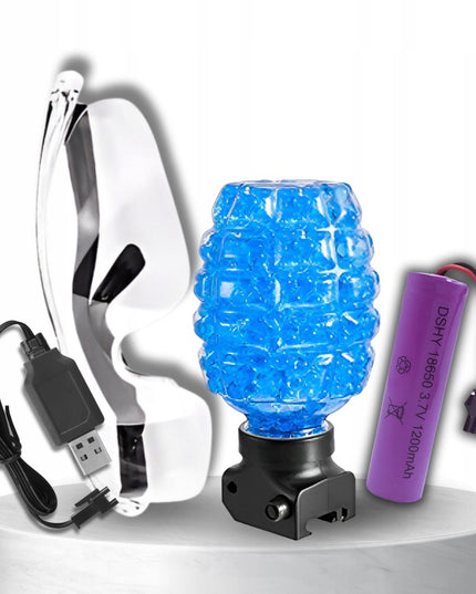 Automatinis Gel Gun Deagle CS su Vandens Kamuoliukais ir Pilnu Rinkiniu 14+