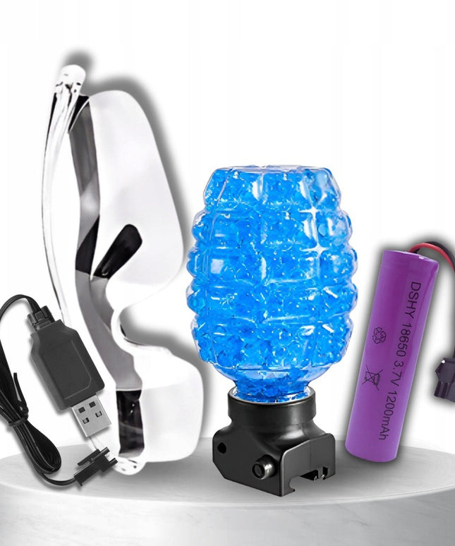 Automatinis Gel Gun Deagle CS su Vandens Kamuoliukais ir Pilnu Rinkiniu 14+