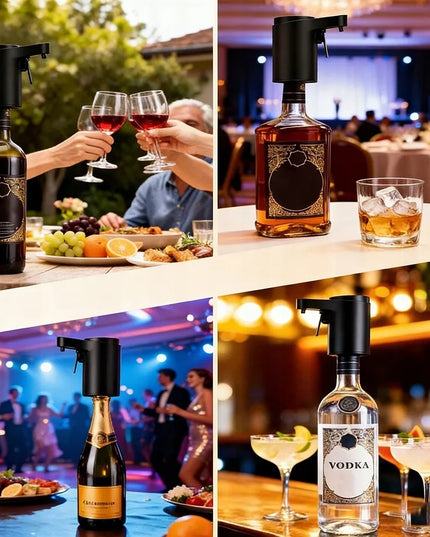 Automatinis gėrimų dozatorius Alkodo – vynui, viskiui, degtinei ir vandeniui