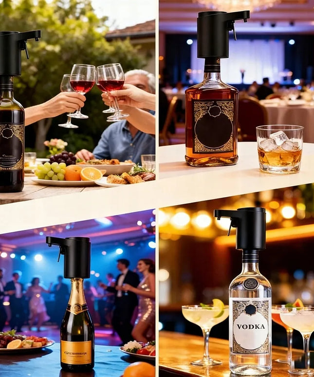 Automatinis gėrimų dozatorius Alkodo – vynui, viskiui, degtinei ir vandeniui