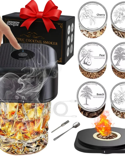 Automatinis kokteilių ir viskio rūkymo rinkinys Smart Smoker