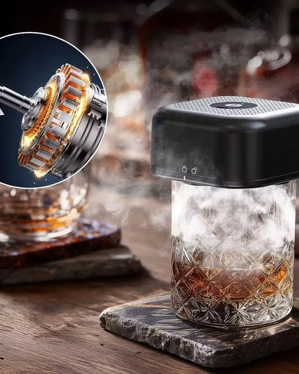 Automatinis kokteilių ir viskio rūkymo rinkinys Smart Smoker