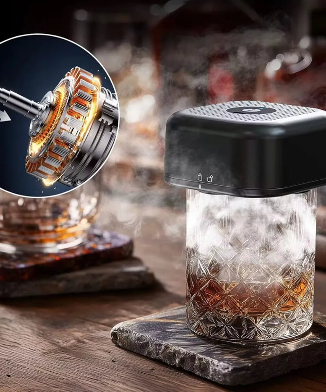Automatinis kokteilių ir viskio rūkymo rinkinys Smart Smoker
