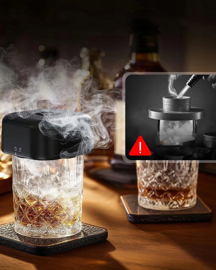 Automatinis kokteilių ir viskio rūkymo rinkinys Smart Smoker