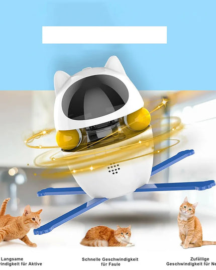 Automatinis lazerinis žaislas katėms su 3 režimais interaktyvus Smart Cat žaislas