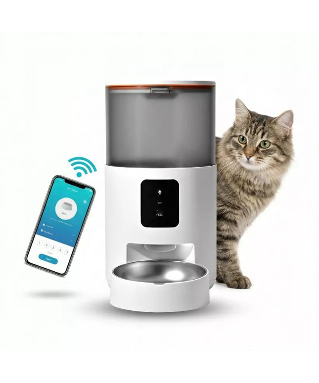Automatinis maisto dozatorius katėms ir šunims 3L – WiFi