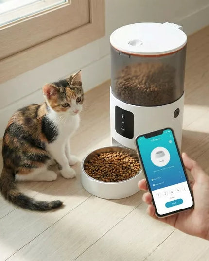 Automatinis maisto dozatorius katėms ir šunims 3L – WiFi