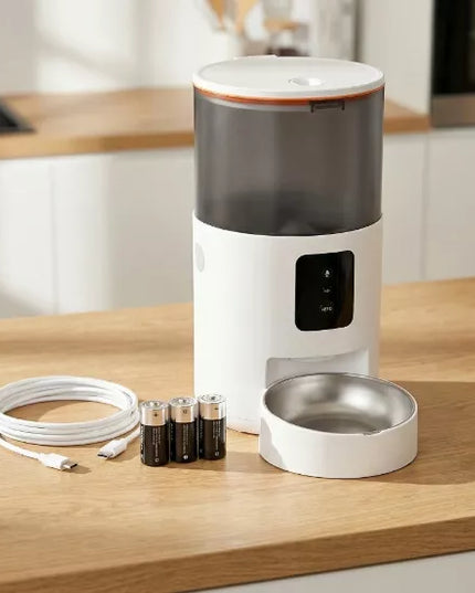 Automatinis maisto dozatorius katėms ir šunims 3L – WiFi