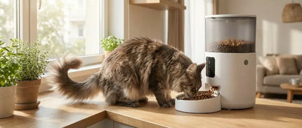 Automatinis maisto dozatorius katėms ir šunims 3L – WiFi