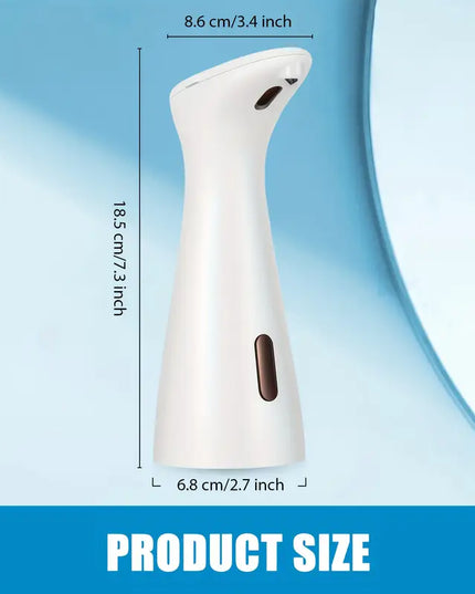 Automatinis Muilo Dozatorius 200ml – Baterijomis Maitinamas, Infraraudonųjų Spindulių Jutiklis, Vonios ir Virtuvės Kambariui