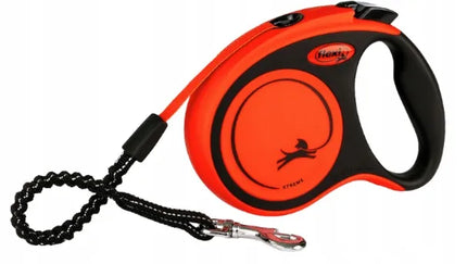 Automatinis pavadėlis Flexi Xtreme S dydžio, 5 m, oranžinės spalvos