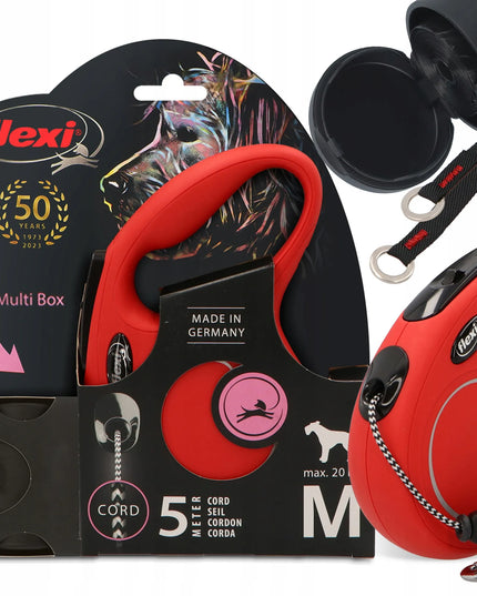 Automatinis pavadėlis šunims FLEXI 5m su Multi Box dėklu