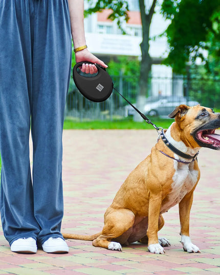 Automatinis pavadėlis šunims Waudog R-leash su maišelių dėtuve, atspindintis, dydis S iki 12 kg