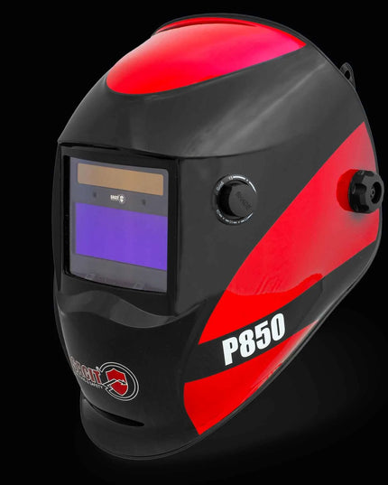 Automatinis savaime užtemstantis suvirintojo skydelis SACIT TRAFIMET P850 TRUE COLOR