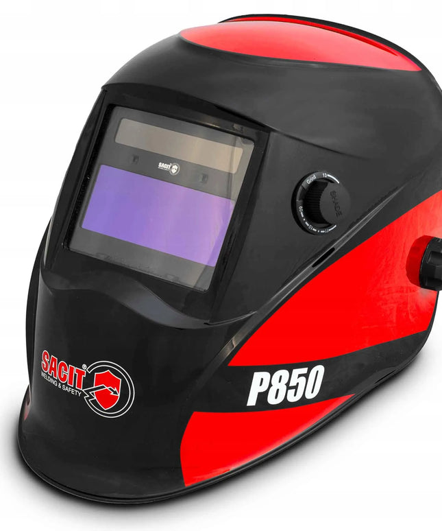 Automatinis savaime užtemstantis suvirintojo skydelis SACIT TRAFIMET P850 TRUE COLOR
