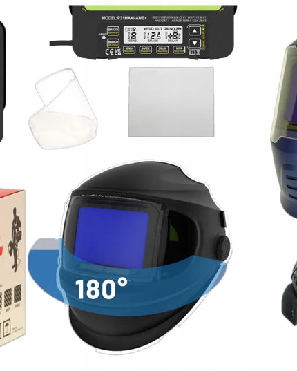Automatinis suvirintojo skydelis APS Expert P31-MAXI X2 BLUE TrueView+