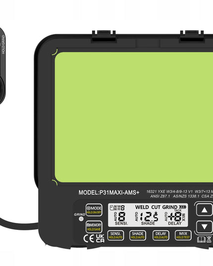 Automatinis suvirintojo skydelis APS Expert P31-MAXI X2 BLUE TrueView+