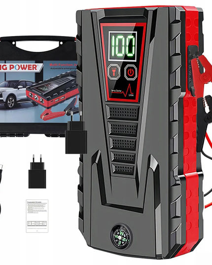 Automobilinis avarinio užvedimo įrenginys Power Bank 99800mAh starteris