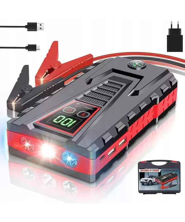 Automobilinis avarinio užvedimo įrenginys Power Bank 99800mAh starteris