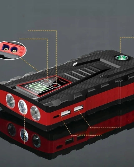 Automobilinis avarinio užvedimo įrenginys Power Bank 99800mAh starteris