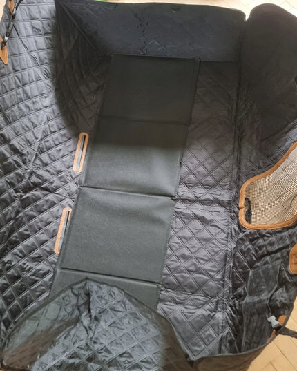 Automobilinis kilimėlis dideliam šuniui, sutvirtintas, XXL, 137x63cm + krepšys