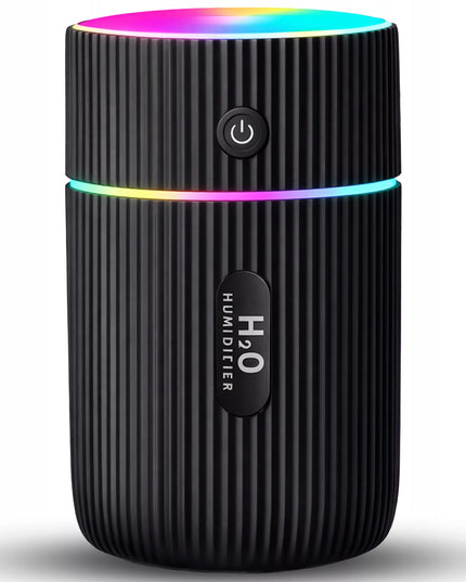 Automobilinis oro drėkintuvas, kvapų difuzorius, USB, naktinė RGB lemputė